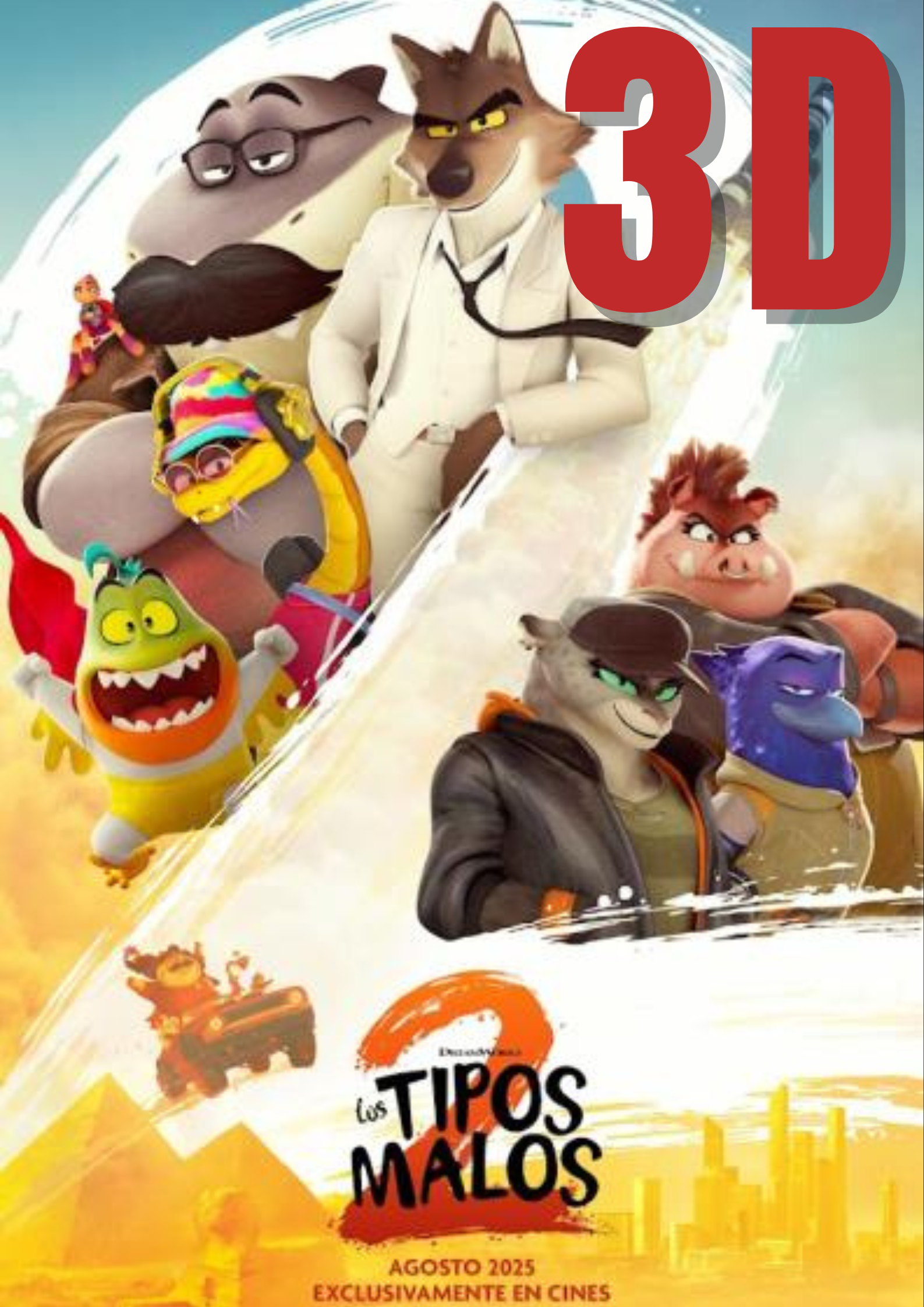 Los tipos malos 2 - 3D