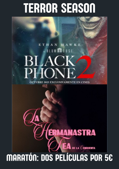 Terror Season: Black Phone + La hermanastra fea
