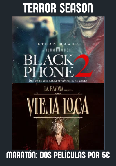 Terror Season: Black Phone + Vieja Loca