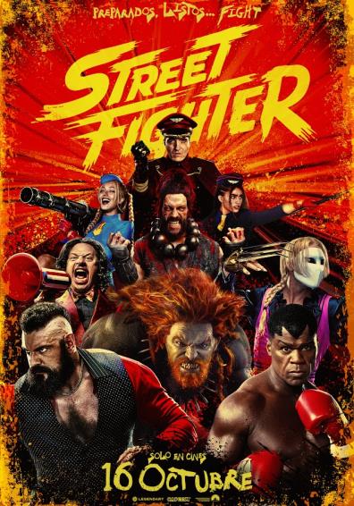 Cartel de STREET FIGHTER